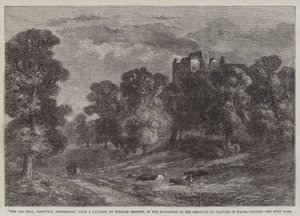 The Old Hall, Hardwick, Derbyshire, in the Exhibition of the Institute of Painters in Water Colours by William James Bennett